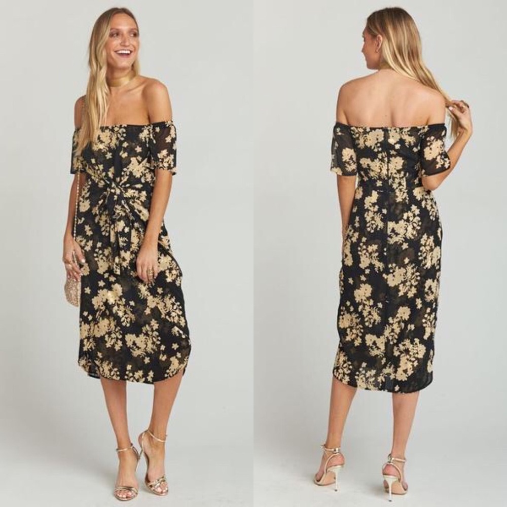 Show Me Your Mumu Lindsey Dress Night Blossom- NWT, size medium